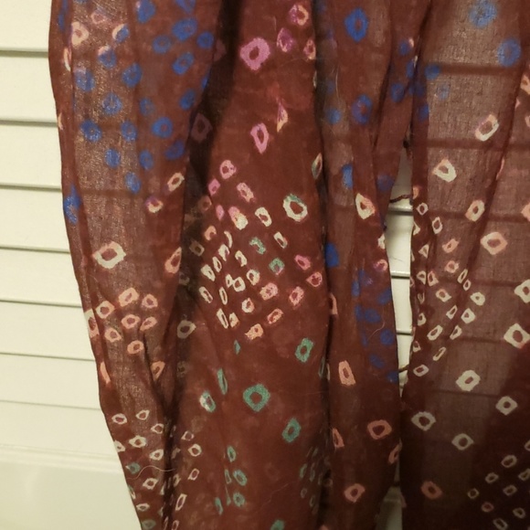 Multi-colored infinity scarf - Picture 3 of 5